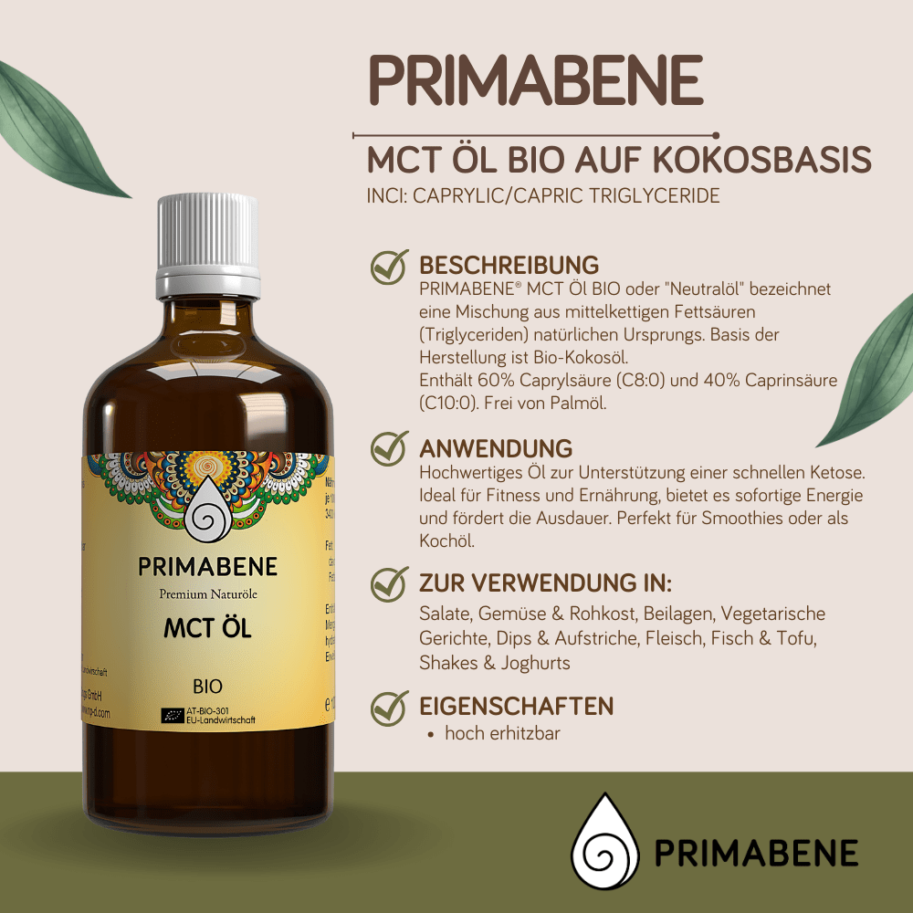 Bild von MCT Öl Bio auf Kokosbasis